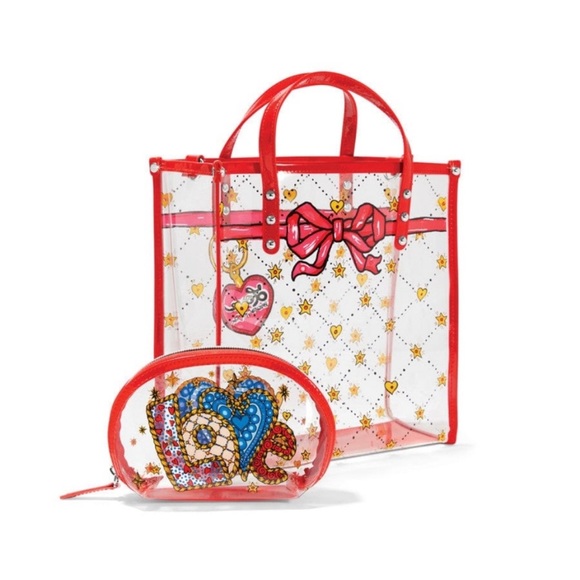 Brighton Tom Clancy Celebrate Tote Pouch Set NWOT - Picture 10 of 10